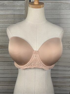 TORRID (Curve) Bombshell Everyday Lightly Lined Strapless Bra Tan-38F